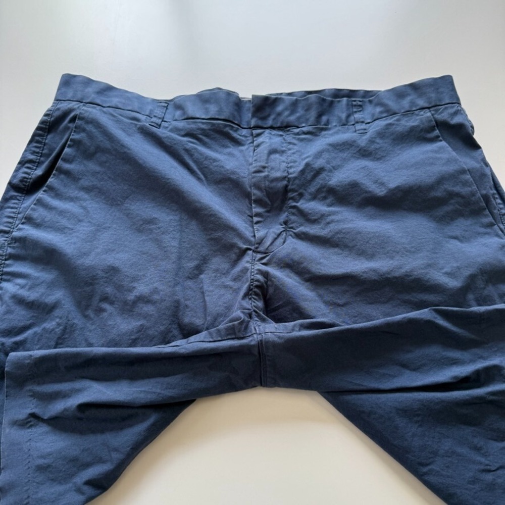 EVERLANE Chino 8.5" Shorts Mens 36 Blue Stretch Preppy Minimal Modern Summer - Picture 5 of 11